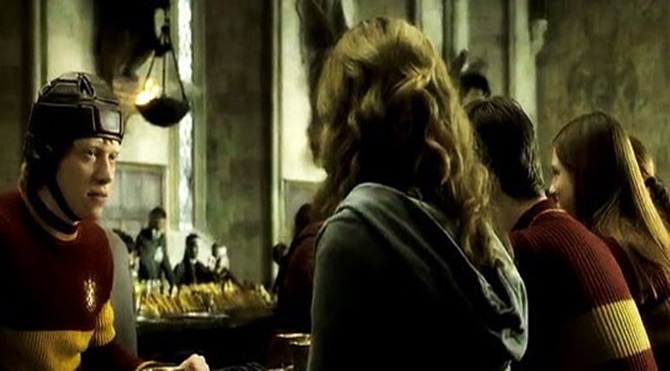 Harry Potter filminden bir görüntü