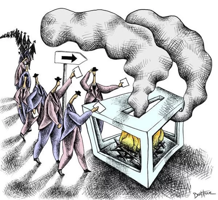 democracy cartoon_endofdemcracy_demokrasi