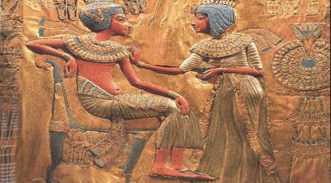 Tutankhamun ve Ankhesenamen M.Ö. 3050-30