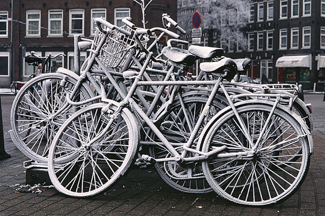 beyaz bisiklet